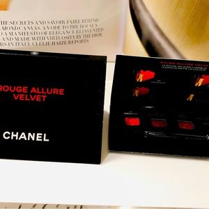 Chanel rouge allure velvet samples